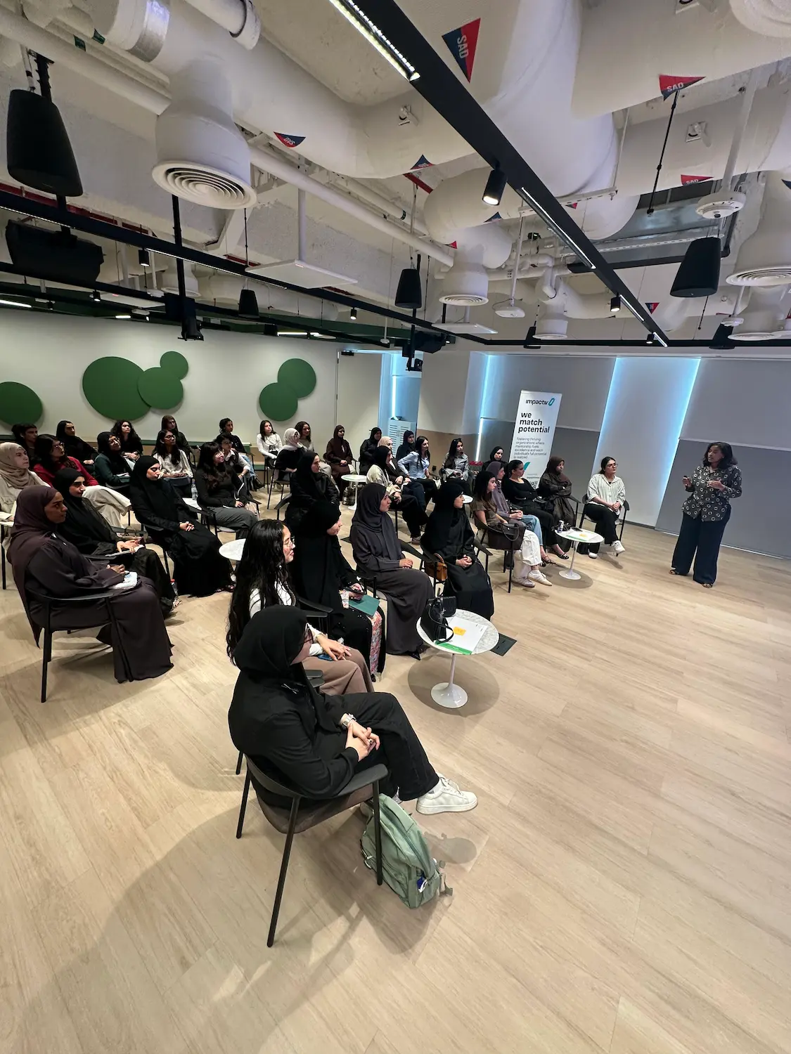 Personal Branding session helping Fem in STEM mentees build career-ready skills